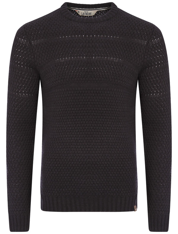 Tokyo Laundry Pyramid navy jumper