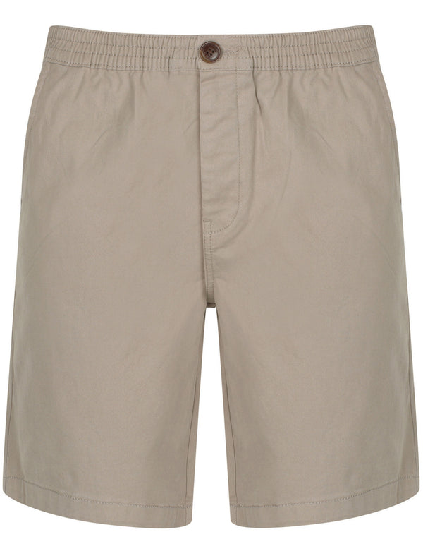 Ramsgate Cotton Chino Shorts In Dark Stone - Tokyo Laundry
