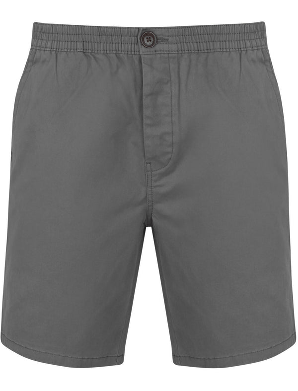 Ramsgate Cotton Chino Shorts In Smoked Pearl - Tokyo Laundry