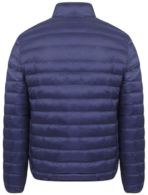 Rawcliffe Quilted Puffer Jacket in Midnight Blue - Tokyo Laundry