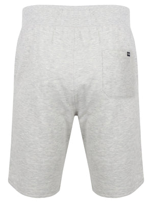 Red Feather Jogger Shorts in Oatgrey Marl - Tokyo Laundry