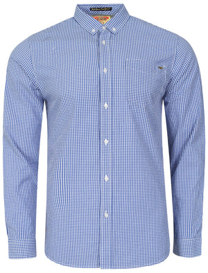 Requiem Gingham Shirt in Ocean - Tokyo Laundry