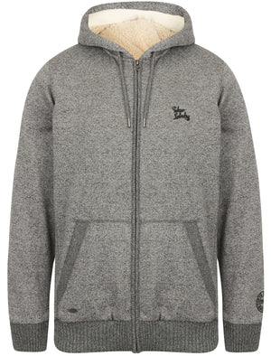 Rimouski Borg Lined Zip Through Hoodie In Black  - Tokyo Laundry