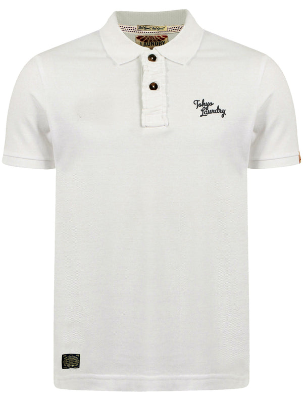 Rochester Polo Shirt in Ivory - Tokyo Laundry