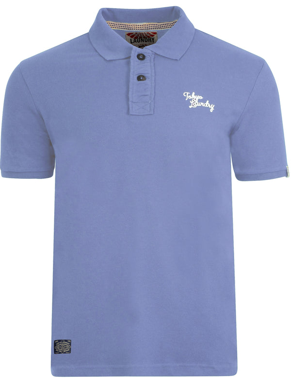 Rochester Polo Shirt in Placid Blue - Tokyo Laundry