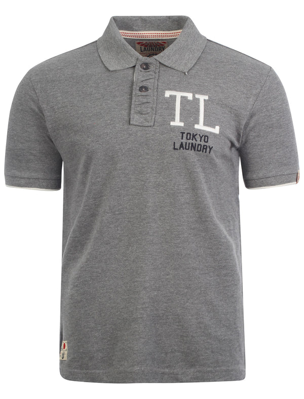 Tokyo Laundry San Leandro grey Polo Shirt