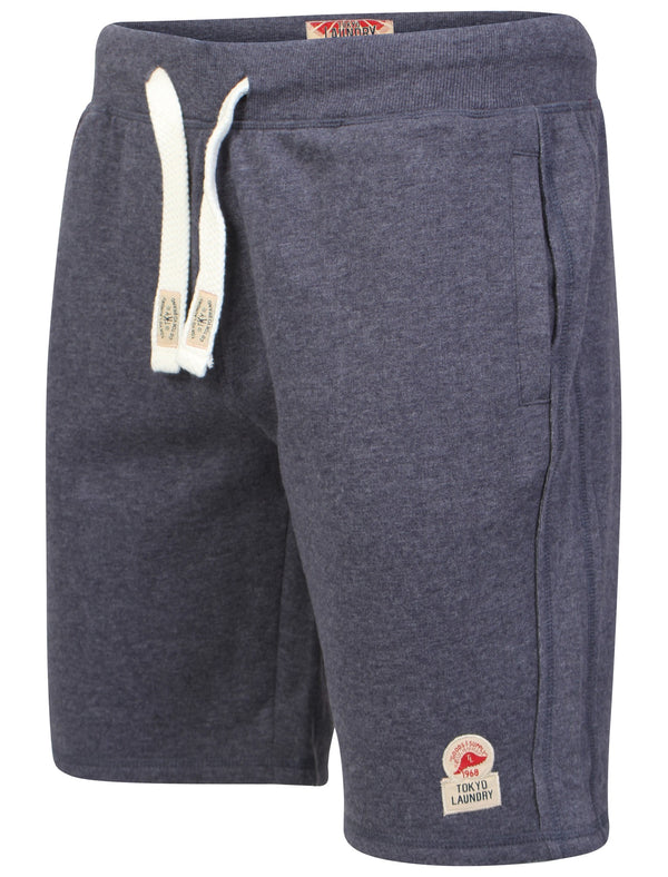 San Pablo Sweat Shorts in Mood Indigo Marl - Tokyo Laundry