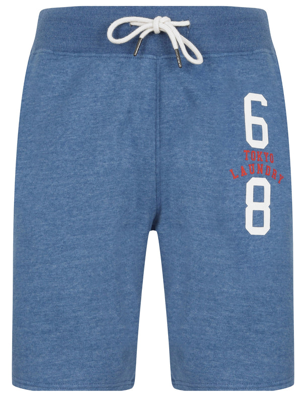 Sani Resort Jogger Shorts In Cornflower Blue Marl - Tokyo Laundry
