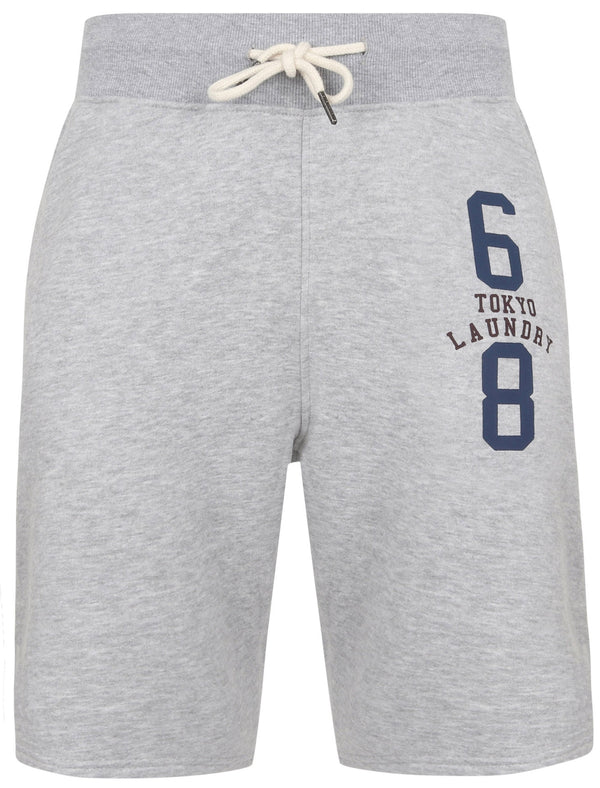 Sani Resort Jogger Shorts In Light Grey Marl - Tokyo Laundry