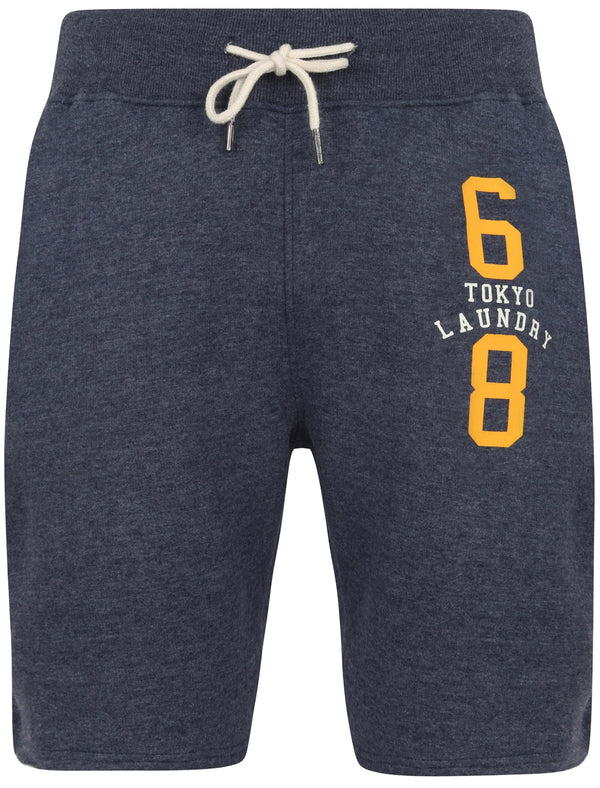 Sani Resort Jogger Shorts In Mood Indigo Marl - Tokyo Laundry