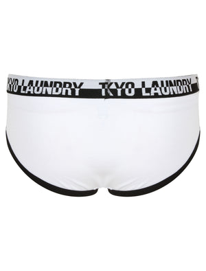 Sassi Sports Bra and Briefs Set in Optic White - Tokyo Laundry