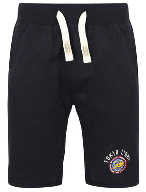 Scappoose Cove Jogger Shorts in Dark Navy - Tokyo Laundry