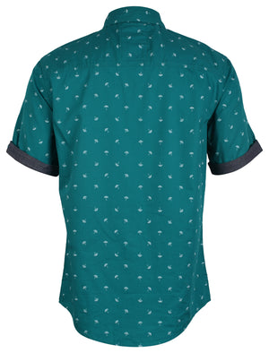 Tokyo Laundry Serene Patterned Shirt in blue