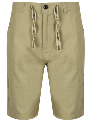 Mens drawstring khaki shorts hotsell