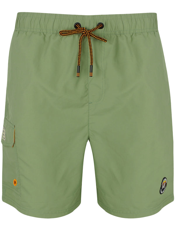 Siba Swim Shorts In Green - Tokyo Laundry