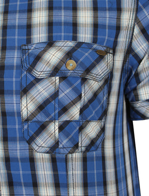 Siegel Check Shirt in Blue - Tokyo Laundry