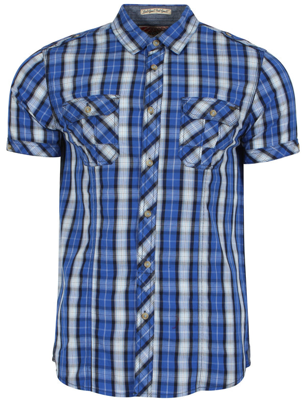 Siegel Check Shirt in Blue - Tokyo Laundry