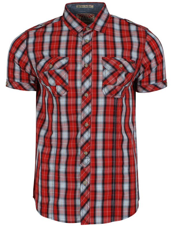 Siegel Check Shirt in Red - Tokyo Laundry