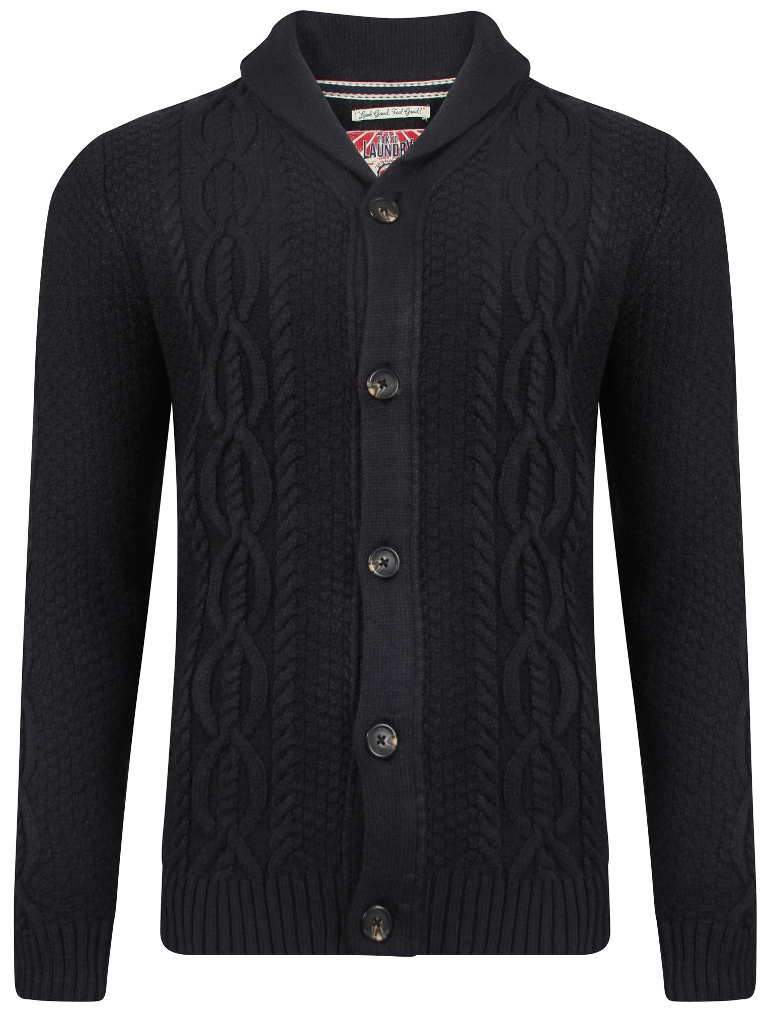 Cable knit cardigan mens uk sale