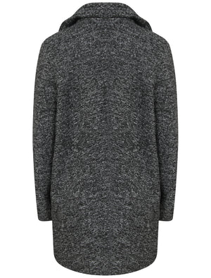 Sonar Tailored Overcoat In Grey Boucle  - Tokyo Laundry