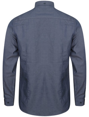 Sonoma Long Sleeve Cotton Shirt In Dress Blues - Tokyo Laundry