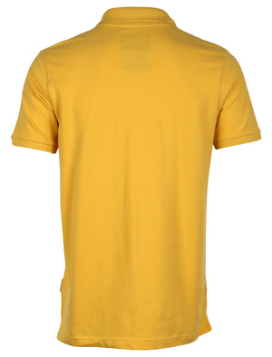 Tokyo Laundry Sophomore Yellow Polo Shirt