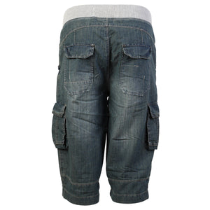 Speed denim blue casual cargo shorts - Tokyo Laundry