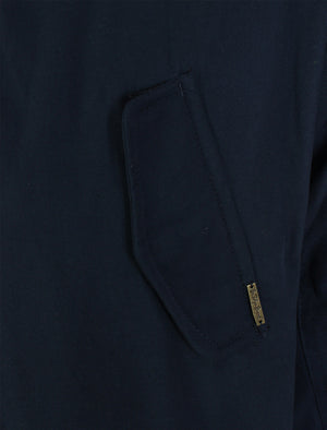 Spellman Borg Lined Parka Jacket in Midnight Blue  - Tokyo Laundry