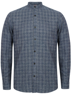 Spirit Checked Flannel Shirt in Blue - Tokyo Laundry
