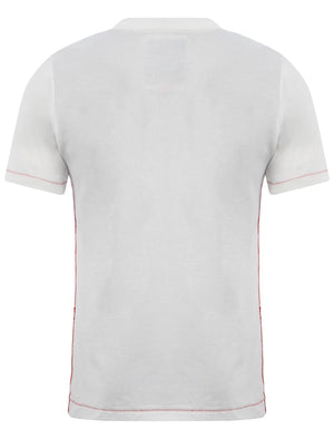 Tokyo Laundry Summer Surf casual t-shirt in Ivory