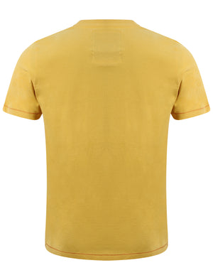 Tokyo Laundry Summer Surf casual t-shirt in Yolk Yellow