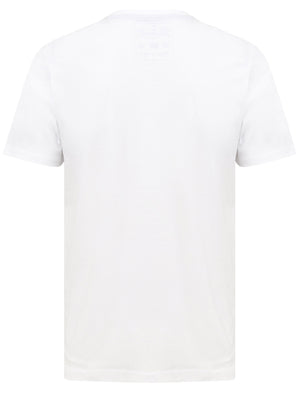 Super Bikes Motif Cotton T-Shirt In Optic White - Tokyo Laundry