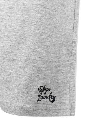 Tampere Jersey Lounge Pyjama Shorts In Light Grey Marl - Tokyo Laundry