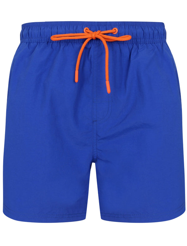 Tauri Classic Swim Shorts In Sea Surf Blue - Tokyo Laundry