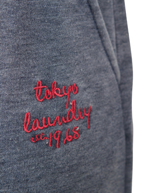Thea Cuffed Joggers in Indigo Burnout - Tokyo Laundry