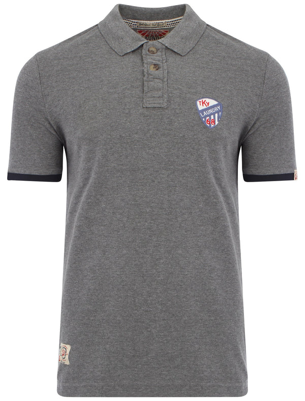 Tokyo Laundry Thompson grey polo shirt