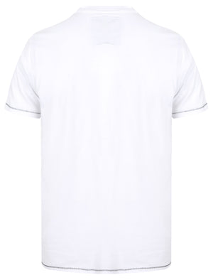 Timaru Cotton Jersey Crew Neck T-Shirt In Bright White - Tokyo Laundry