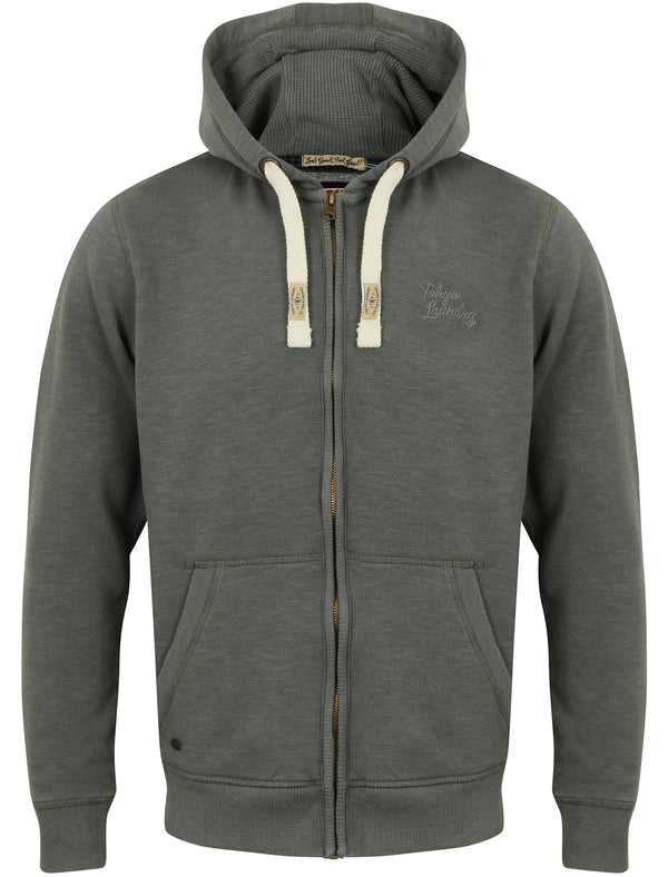Timberwolf Zip Through Hoodie in Timberwolf Grey - Tokyo Laundry