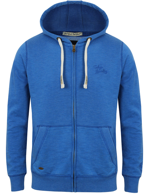 Timberwolf Zip Through Hoodie in Ocean - Tokyo Laundry
