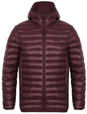Torbock Quilted Puffer Jacket in Winetasting - Tokyo Laundry