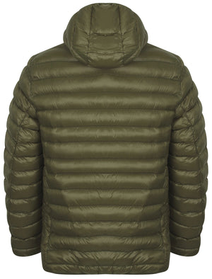 Torbock Quilted Puffer Jacket in Amazon Khaki - Tokyo Laundry