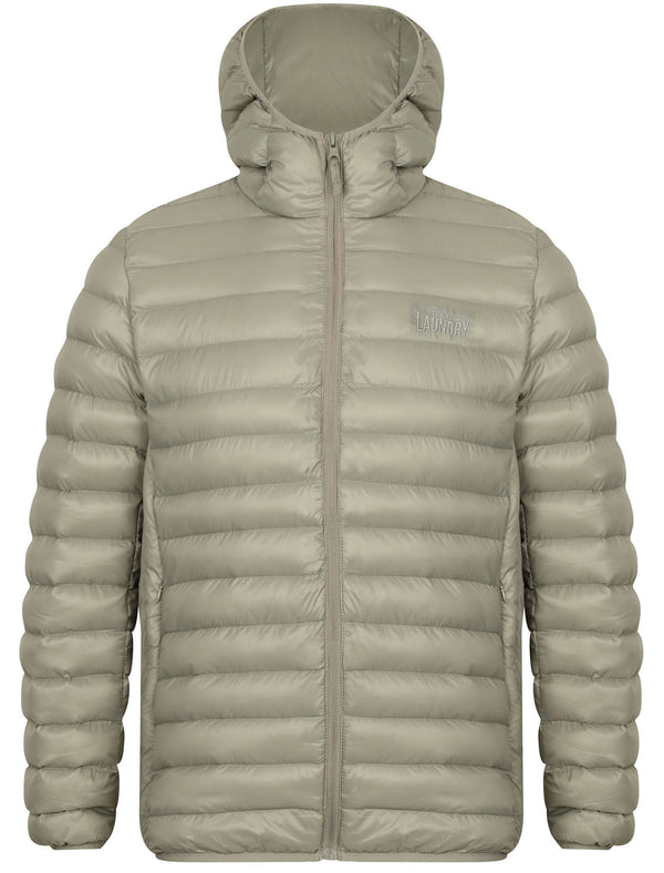 Torbock Quilted Puffer Jacket in Silver Grey - Tokyo Laundry