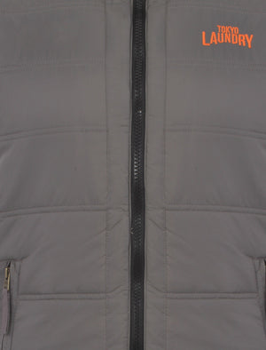 Tokyo Laundry Verbier grey gilet