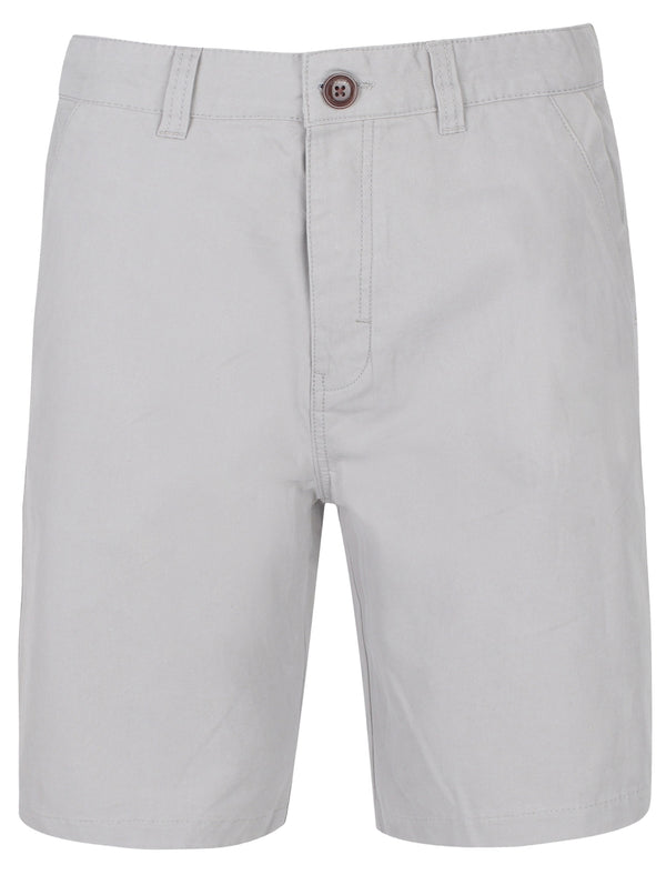 Volcanic Cotton Twill Chino Shorts In Paloma - Tokyo Laundry