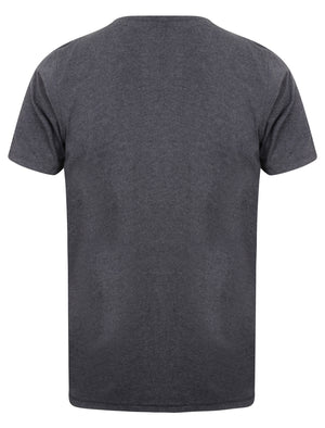 Westby Short Sleeve T-Shirt in Mood Indigo Marl - Tokyo Laundry