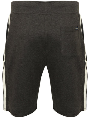 Westwood Pier Jogger Shorts in Charcoal Marl - Tokyo Laundry