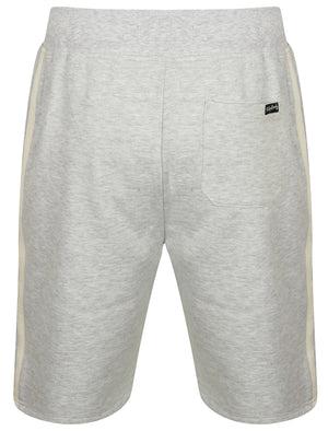 Westwood Pier Jogger Shorts in Ice Grey Marl - Tokyo Laundry