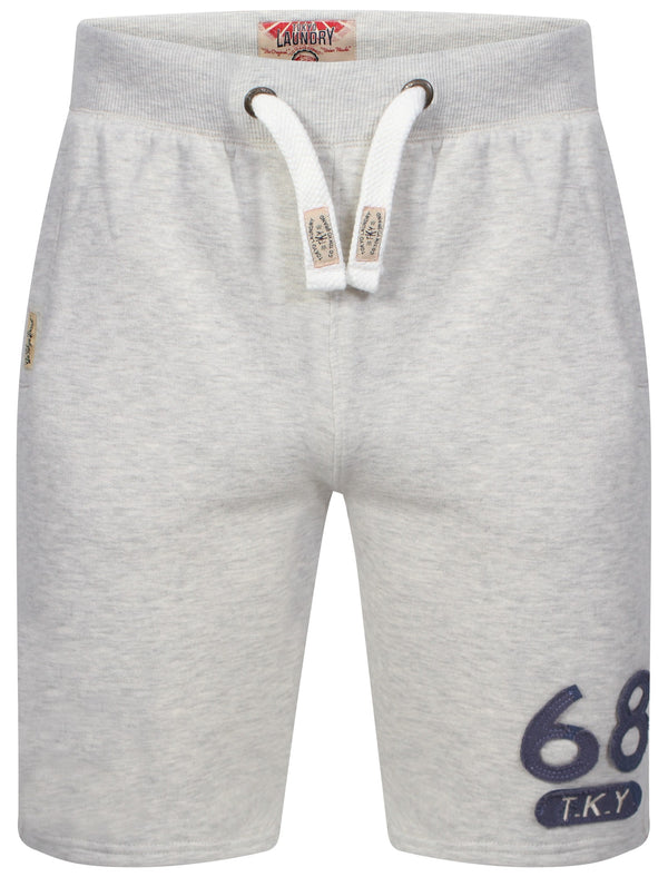 Willow Cove Sweat Shorts in Oatmeal Marl - Tokyo Laundry