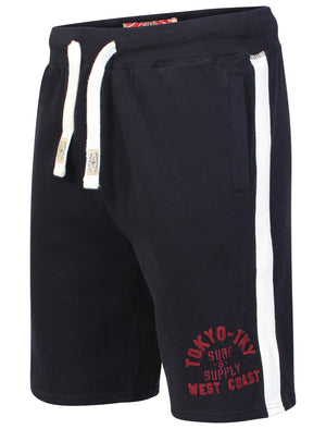 Willowick Sweat Shorts in Dark Navy - Tokyo Laundry