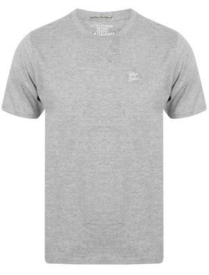 Willwood (3 Pack) Crew Neck Cotton T-Shirts in White / Grey Marl / Navy - Tokyo Laundry